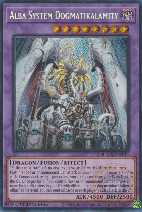 Alba System Dogmatikalamity - BLMM-EN011 - Secret Rare 