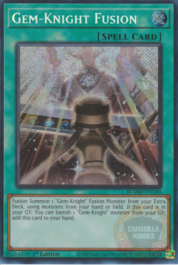 Gem-Knight Fusion - BLMM-EN160 - Secret Rare  1