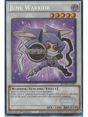 Junk Warrior - BLMM-EN009 - Secret Rare 