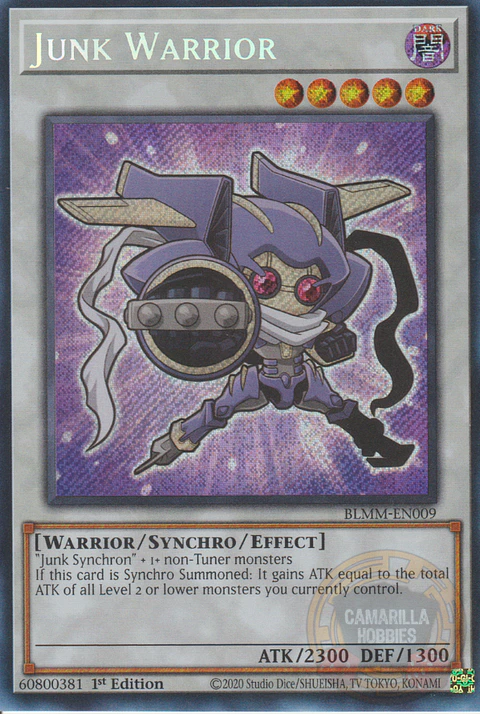 Junk Warrior - BLMM-EN009 - Secret Rare 
