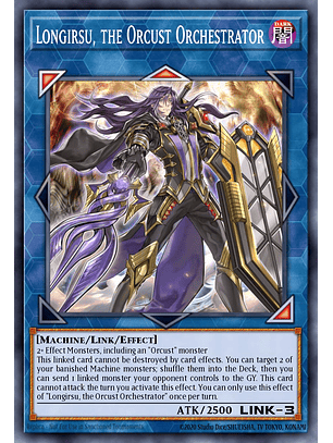 Longirsu, the Orcust Orchestrator - BLMM-EN094 - Ultra Rare 