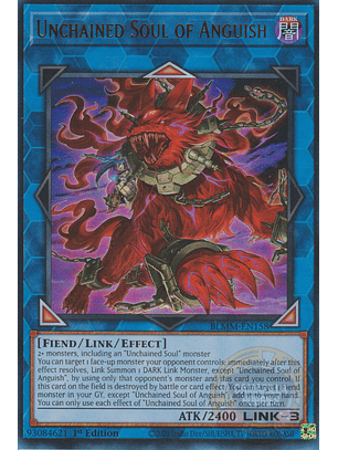 Unchained Soul of Anguish - BLMM-EN158 - Ultra Rare 