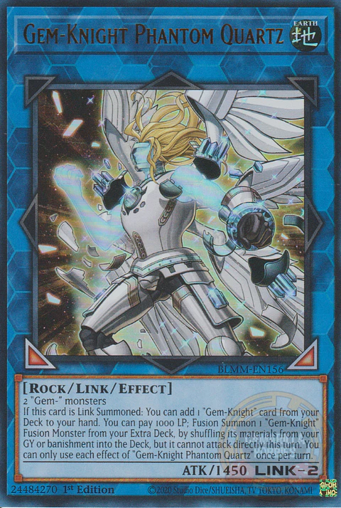 Gem-Knight Phantom Quartz - BLMM-EN156 - Ultra Rare