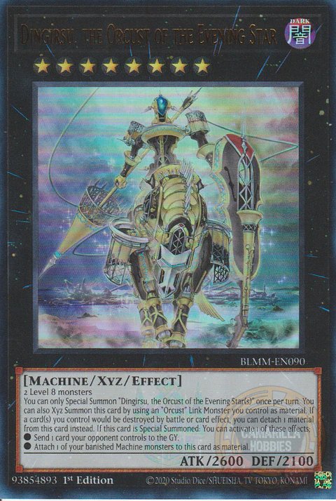 Dingirsu, the Orcust of the Evening Star - BLMM-EN090 - Ultra Rare 