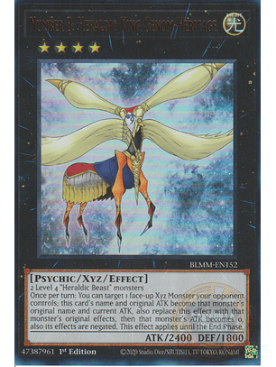 Number 8: Heraldic King Genom-Heritage - BLMM-EN152 - Ultra Rare 