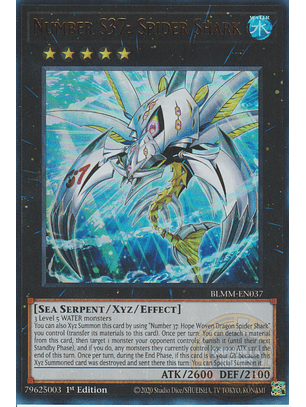 Number S37: Spider Shark - BLMM-EN037 - Ultra Rare 