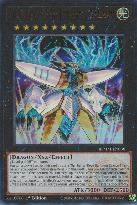 Number S38: Titanic Galaxy - BLMM-EN038 - Ultra Rare 