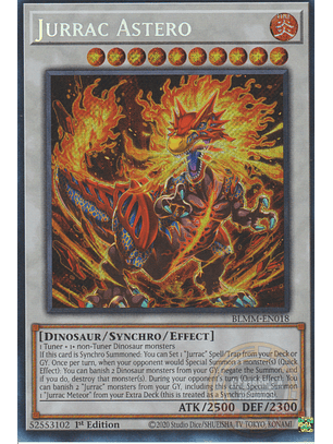 Jurrac Astero - BLMM-EN018 - Secret Rare