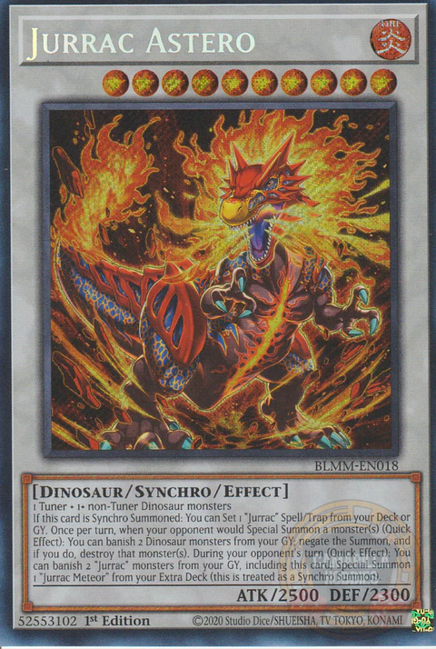 Jurrac Astero - BLMM-EN018 - Secret Rare