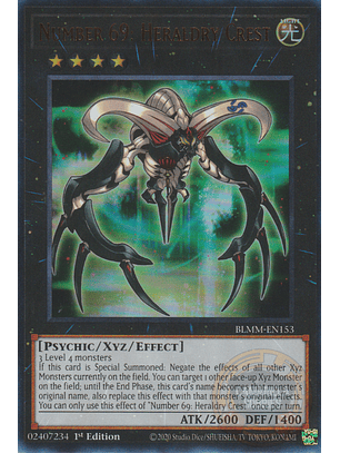 Number 69: Heraldry Crest - BLMM-EN153 - Ultra Rare