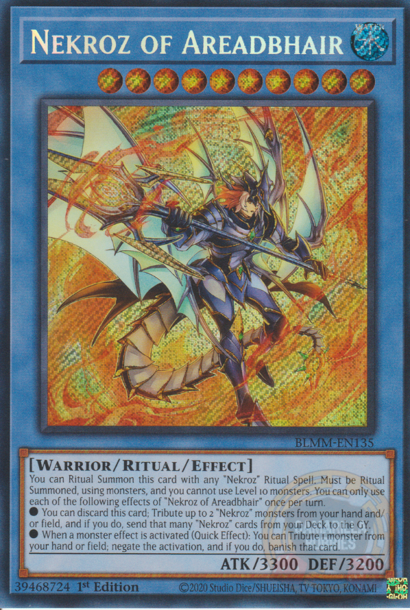 Nekroz of Areadbhair - BLMM-EN135 - Secret Rare  1