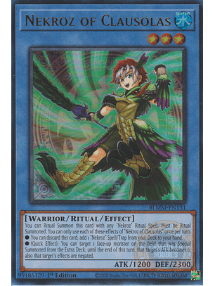 Nekroz of Clausolas - BLMM-EN131 - Ultra Rare