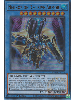 Nekroz of Decisive Armor - BLMM-EN133 - Ultra Rare 