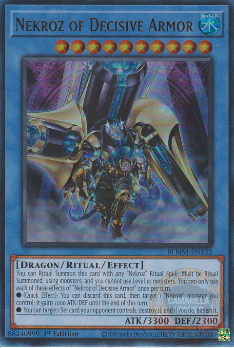 Nekroz of Decisive Armor - BLMM-EN133 - Ultra Rare 