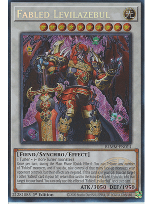 Fabled Levilazebul - BLMM-EN014 - Secret Rare