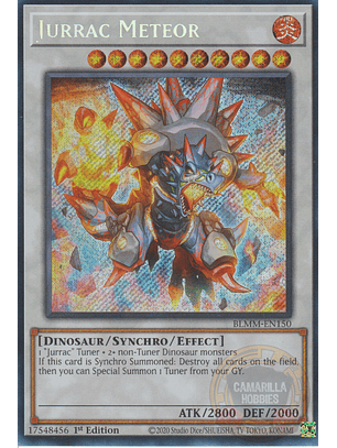 Jurrac Meteor - BLMM-EN150 - Secret Rare 