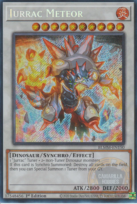 Jurrac Meteor - BLMM-EN150 - Secret Rare 