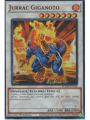 Jurrac Giganoto - BLMM-EN148 - Ultra Rare 