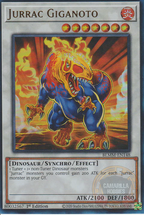 Jurrac Giganoto - BLMM-EN148 - Ultra Rare 