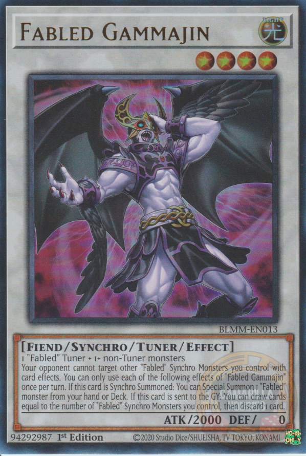 Fabled Gammajin - BLMM-EN013 - Ultra Rare  1