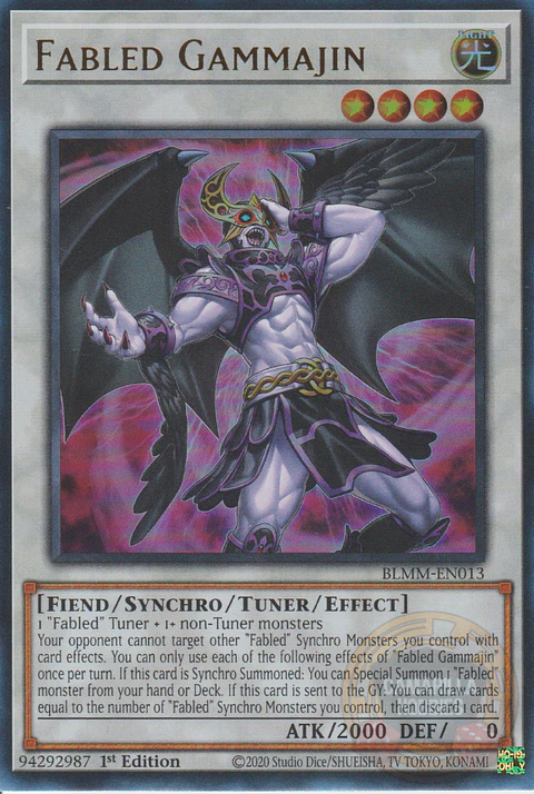 Fabled Gammajin - BLMM-EN013 - Ultra Rare 