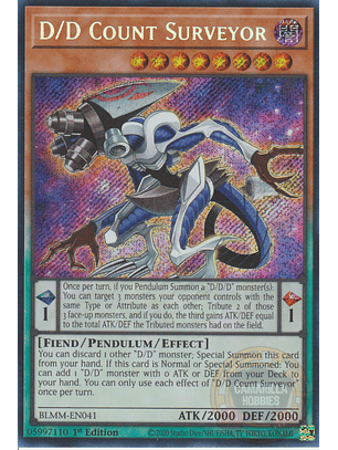 D/D Count Surveyor - BLMM-EN041 - Secret Rare 