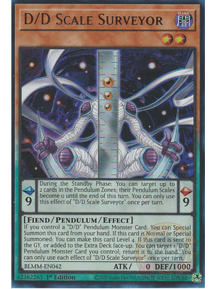 D/D Scale Surveyor - BLMM-EN042 - Ultra Rare 