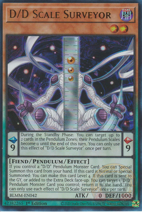 D/D Scale Surveyor - BLMM-EN042 - Ultra Rare 