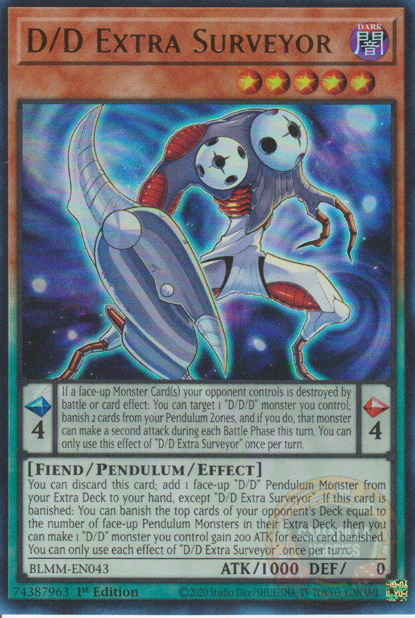 D/D Extra Surveyor - BLMM-EN043 - Ultra Rare  1