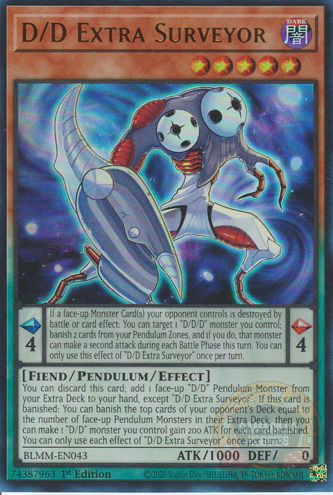 D/D Extra Surveyor - BLMM-EN043 - Ultra Rare 