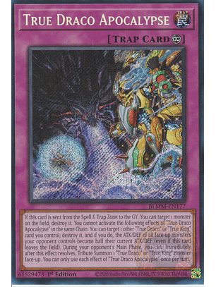 True Draco Apocalypse - BLMM-EN177 - Secret Rare 