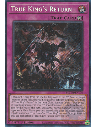 True King's Return - BLMM-EN176 - Secret Rare 