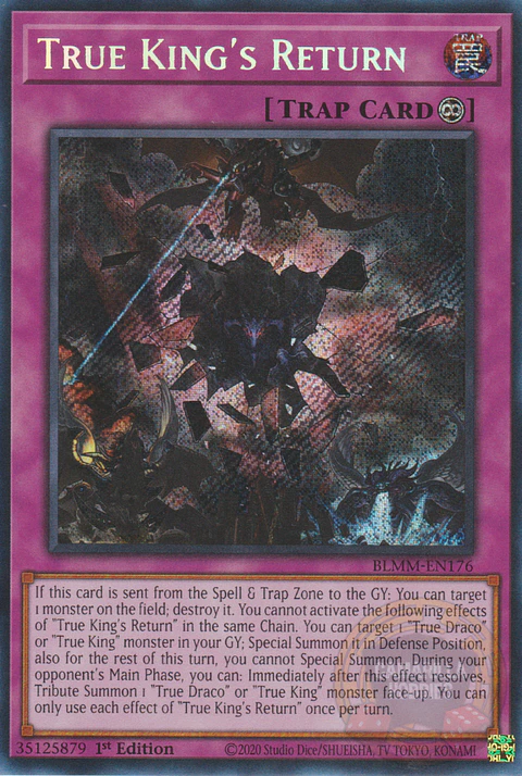 True King's Return - BLMM-EN176 - Secret Rare 