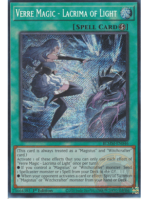 Verre Magic - Lacrima of Light - BLMM-EN046 - Secret Rare 