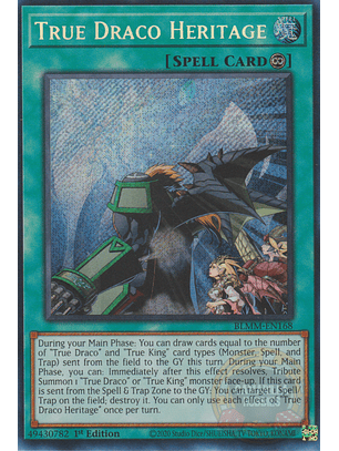 True Draco Heritage - BLMM-EN168 - Secret Rare 