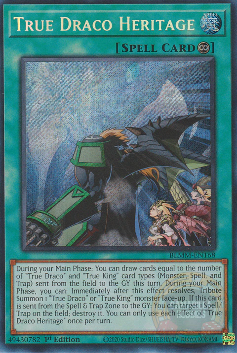 True Draco Heritage - BLMM-EN168 - Secret Rare 