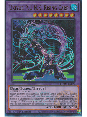 Ukiyoe-P.U.N.K. Rising Carp - BLMM-EN079 - Ultra Rare