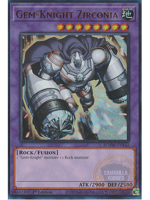 Gem-Knight Zirconia - BLMM-EN142 - Ultra Rare 
