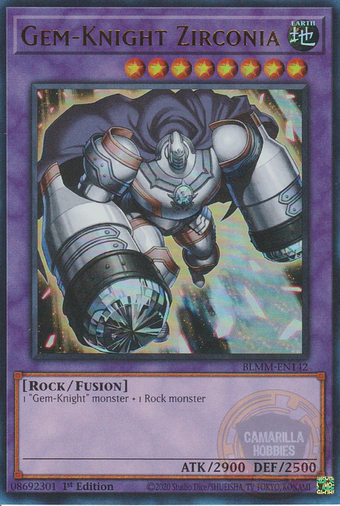 Gem-Knight Zirconia - BLMM-EN142 - Ultra Rare 