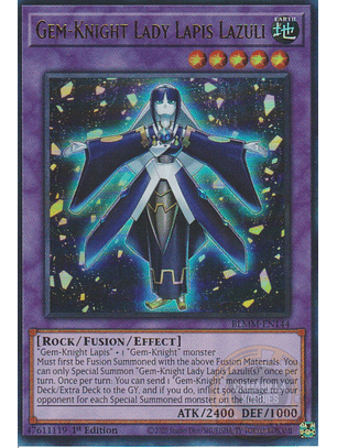 Gem-Knight Lady Lapis Lazuli - BLMM-EN144 - Ultra Rare 