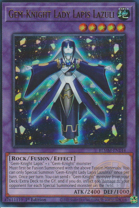 Gem-Knight Lady Lapis Lazuli - BLMM-EN144 - Ultra Rare 