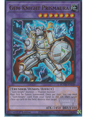 Gem-Knight Prismaura - BLMM-EN140 - Ultra Rare 