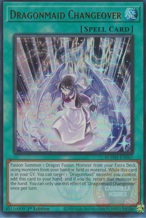 Dragonmaid Changeover - BLMM-EN067 - Ultra Rare 