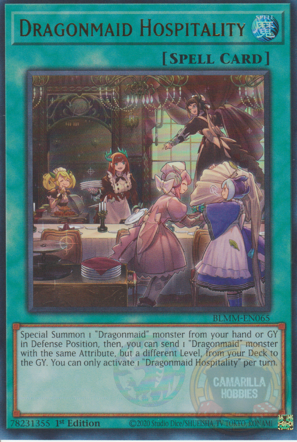 Dragonmaid Hospitality - BLMM-EN065 - Ultra Rare  1