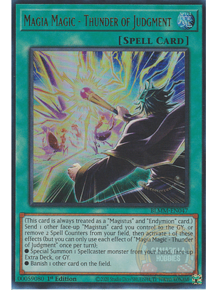 Magia Magic - Thunder of Judgment - BLMM-EN047 - Ultra Rare 
