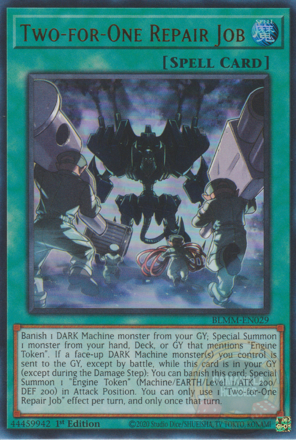 Two-for-One Repair Job - BLMM-EN029 - Ultra Rare  1