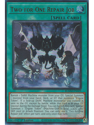 Two-for-One Repair Job - BLMM-EN029 - Ultra Rare 