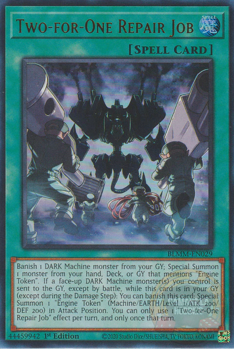 Two-for-One Repair Job - BLMM-EN029 - Ultra Rare 