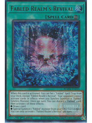 Fabled Realm's Revival - BLMM-EN015 - Ultra Rare 