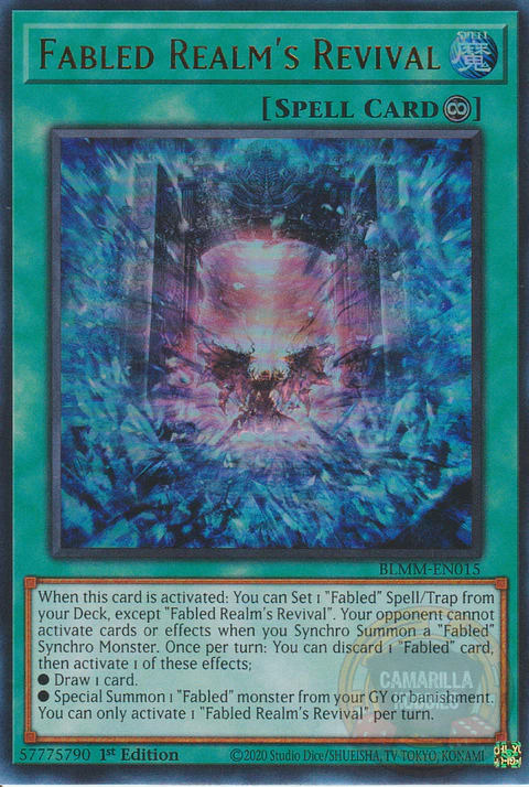 Fabled Realm's Revival - BLMM-EN015 - Ultra Rare 